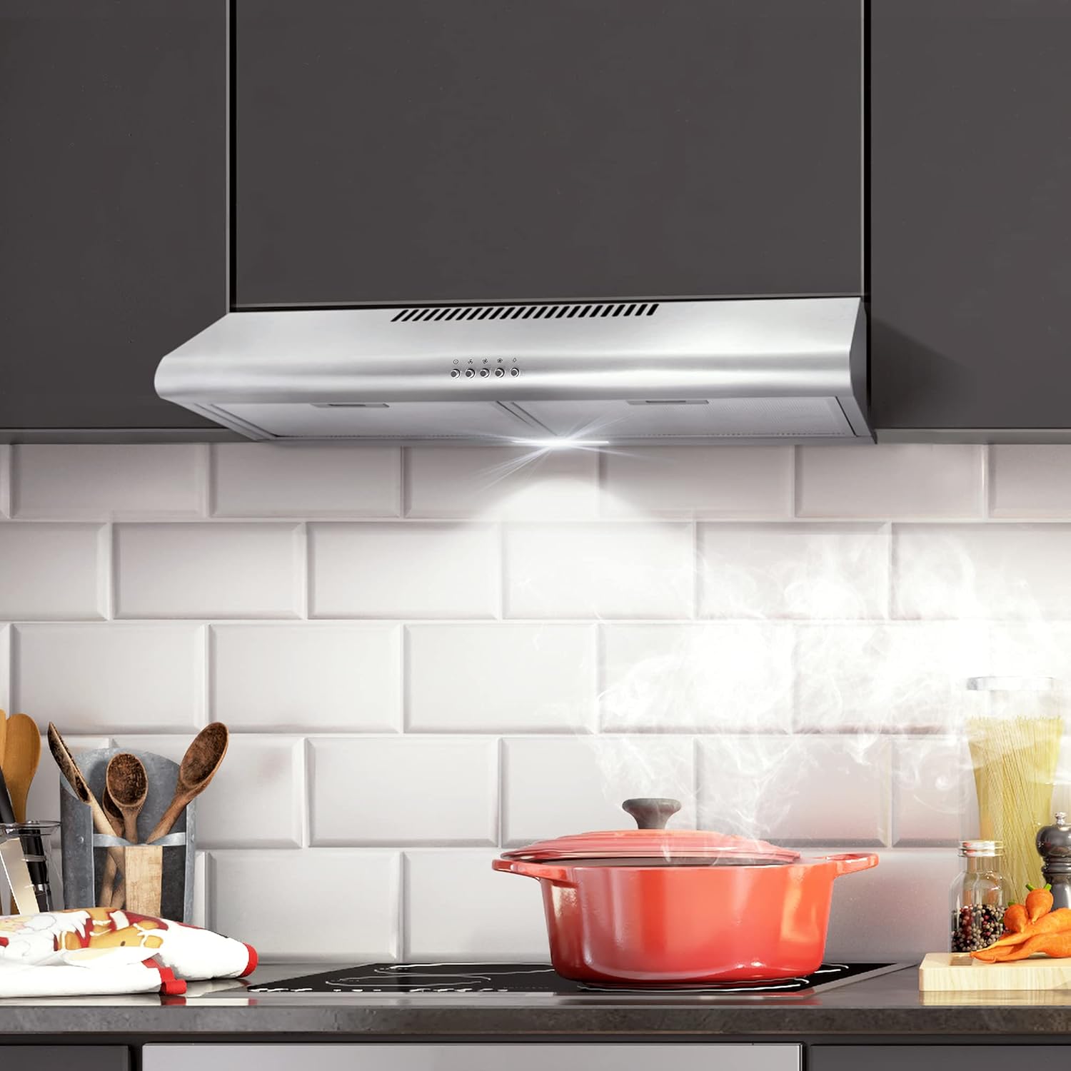 Range Hoods for Propane Kitchens: CFM Requirements, Make-Up Air, and What Actually Clears Combustion Byproducts
