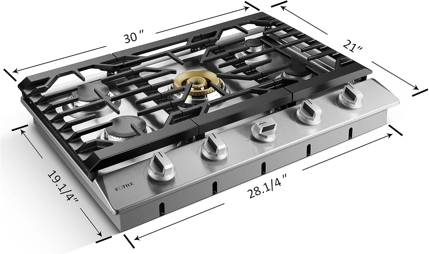 Built-In Propane Gas Cooktops: LP Conversion, BTU Output, and Burner Quality Decoded